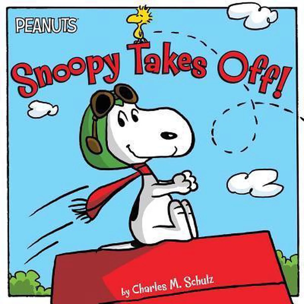 Snoopy Takes Off! von Simon & Schuster – Buchfoto