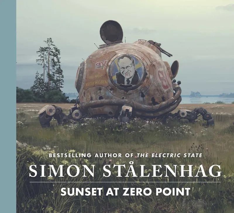 Sunset at Zero Point van Simon & Schuster – boekfoto
