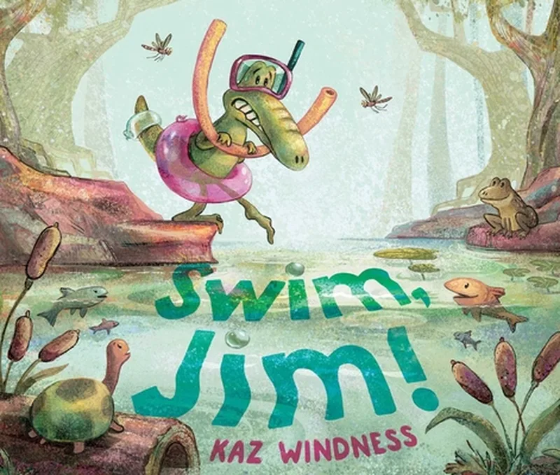 Swim, Jim! von Simon & Schuster – Buchfoto