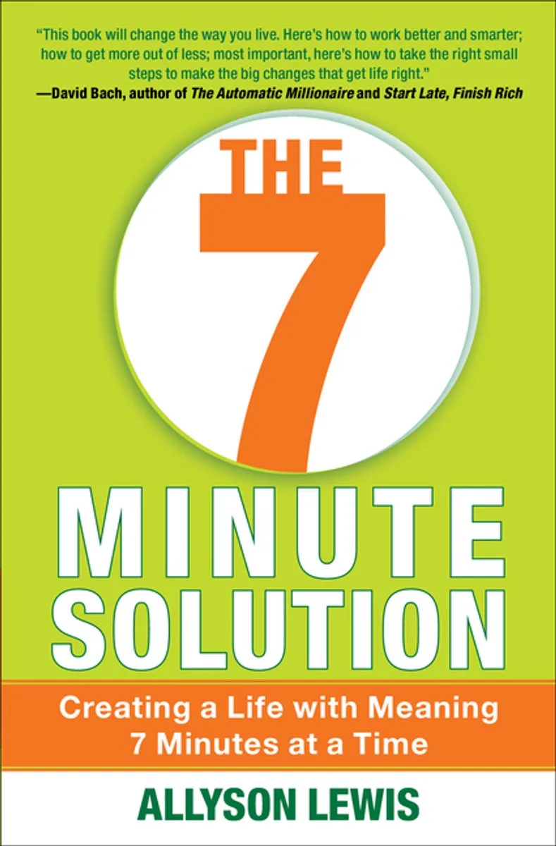The 7 Minute Solution de Simon & Schuster – photo du livre