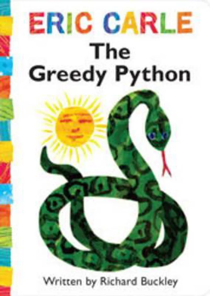 The Greedy Python de Simon & Schuster – photo du livre