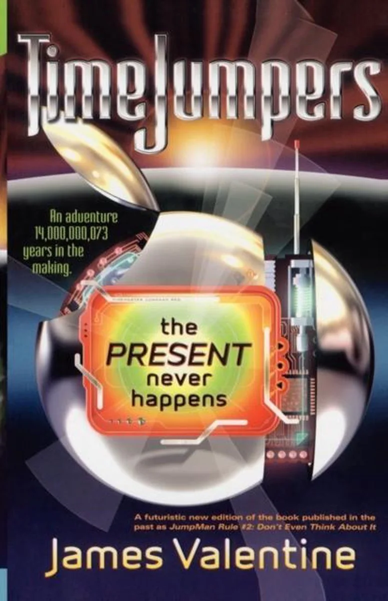 The Present Never Happens fra Simon & Schuster – billede af bogen