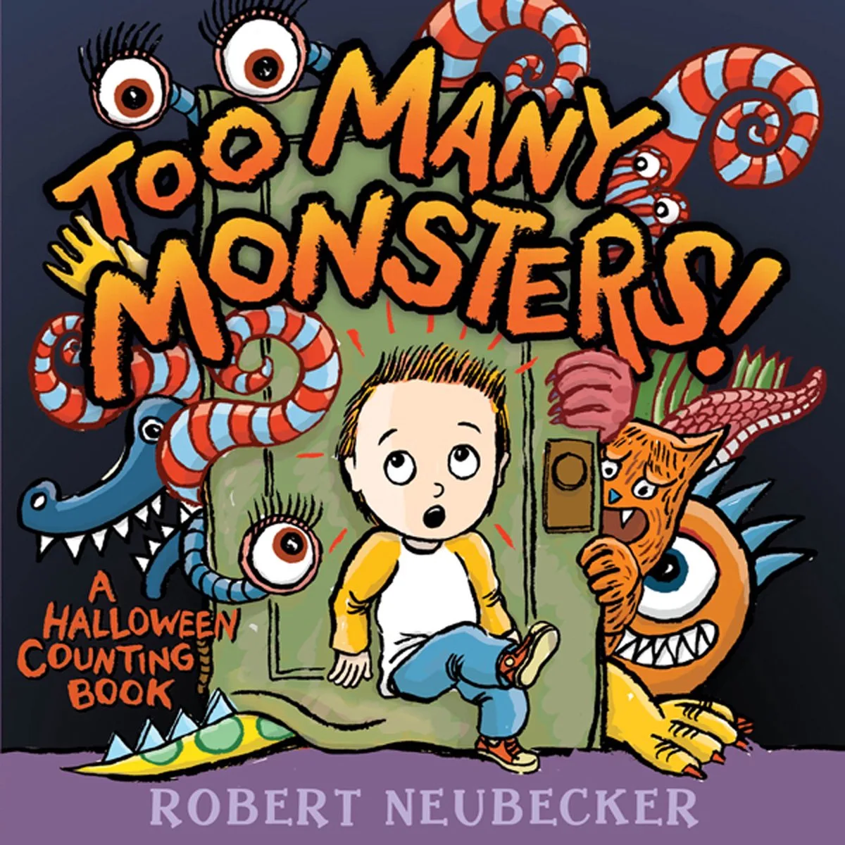 Too Many Monsters! fra Simon & Schuster – billede af bogen