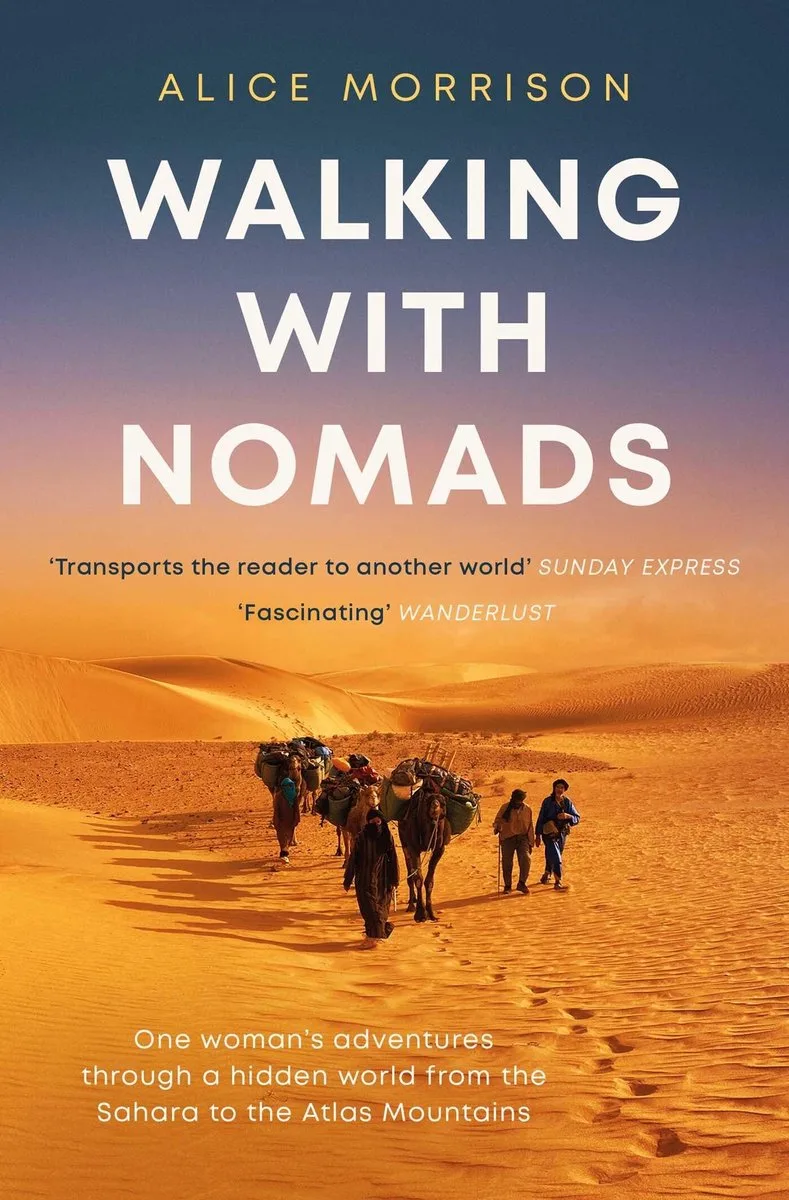 Walking with Nomads van Simon & Schuster – boekfoto