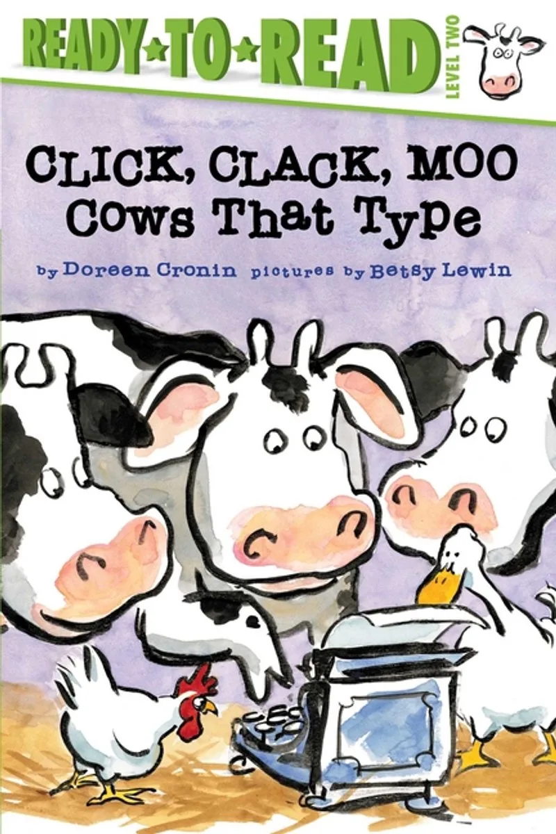 Click, Clack, Moo von Simon Spotlight – Buchfoto