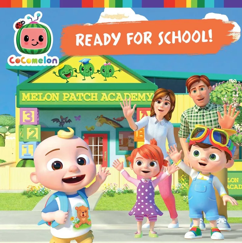 Cocomelon- CoComelon Ready for School! von Simon Spotlight – Buchfoto