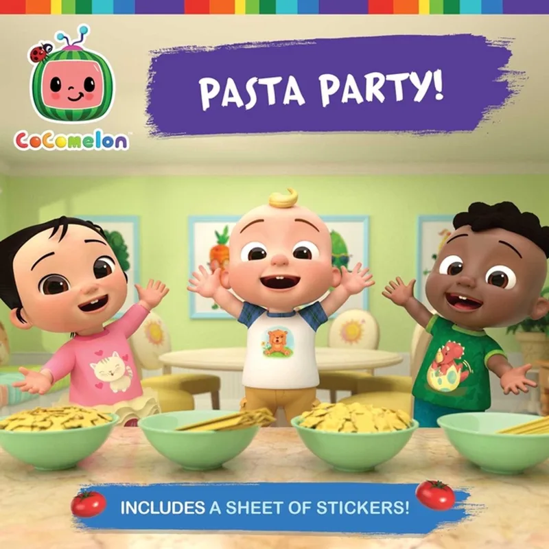 Cocomelon- Pasta Party! von Simon Spotlight – Buchfoto