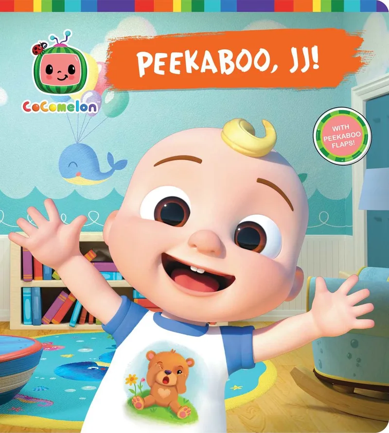 Cocomelon- Peekaboo, JJ! von Simon Spotlight – Buchfoto