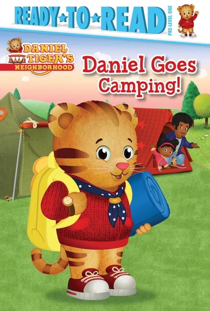 Daniel Goes Camping! fra Simon Spotlight – billede af bogen