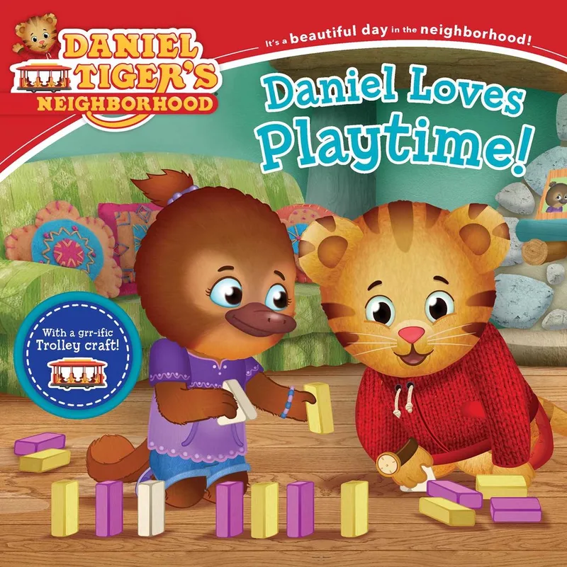 Daniel Loves Playtime! de Simon Spotlight – photo du livre