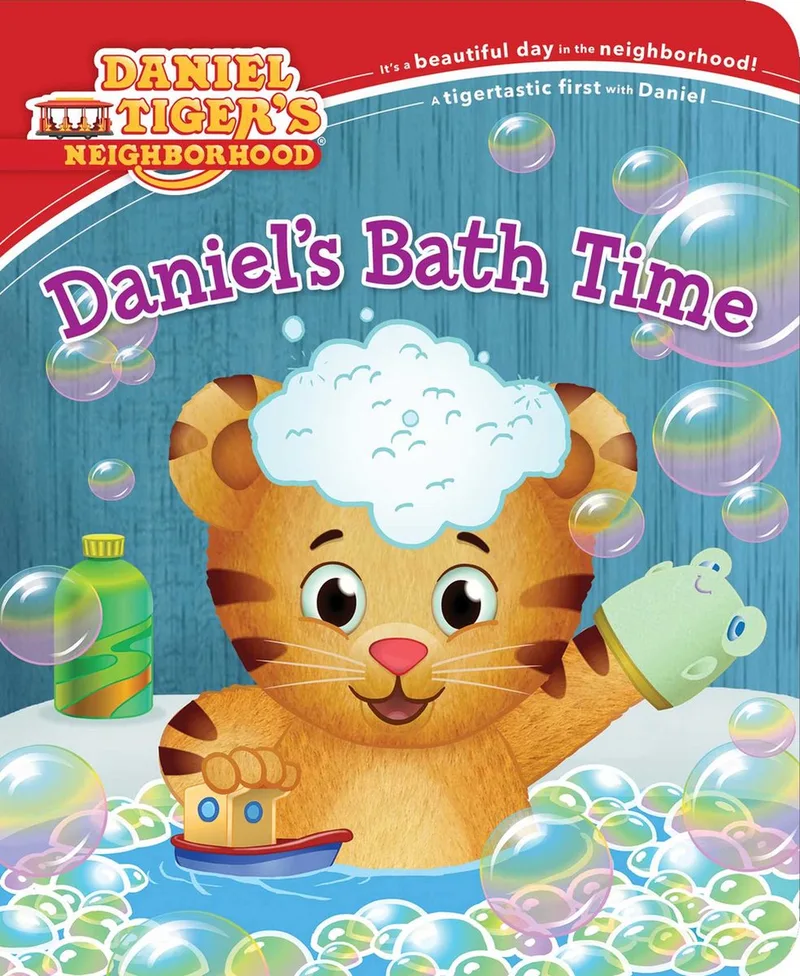 Daniel's Bath Time fra Simon Spotlight – billede af bogen