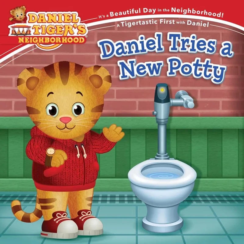 Daniel Tries a New Potty von Simon Spotlight – Buchfoto