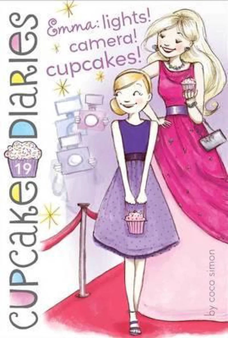 Emma, Lights! Camera! Cupcakes! von Simon Spotlight – Buchfoto