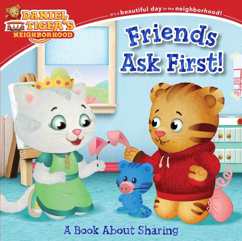 Friends Ask First! von Simon Spotlight – Buchfoto