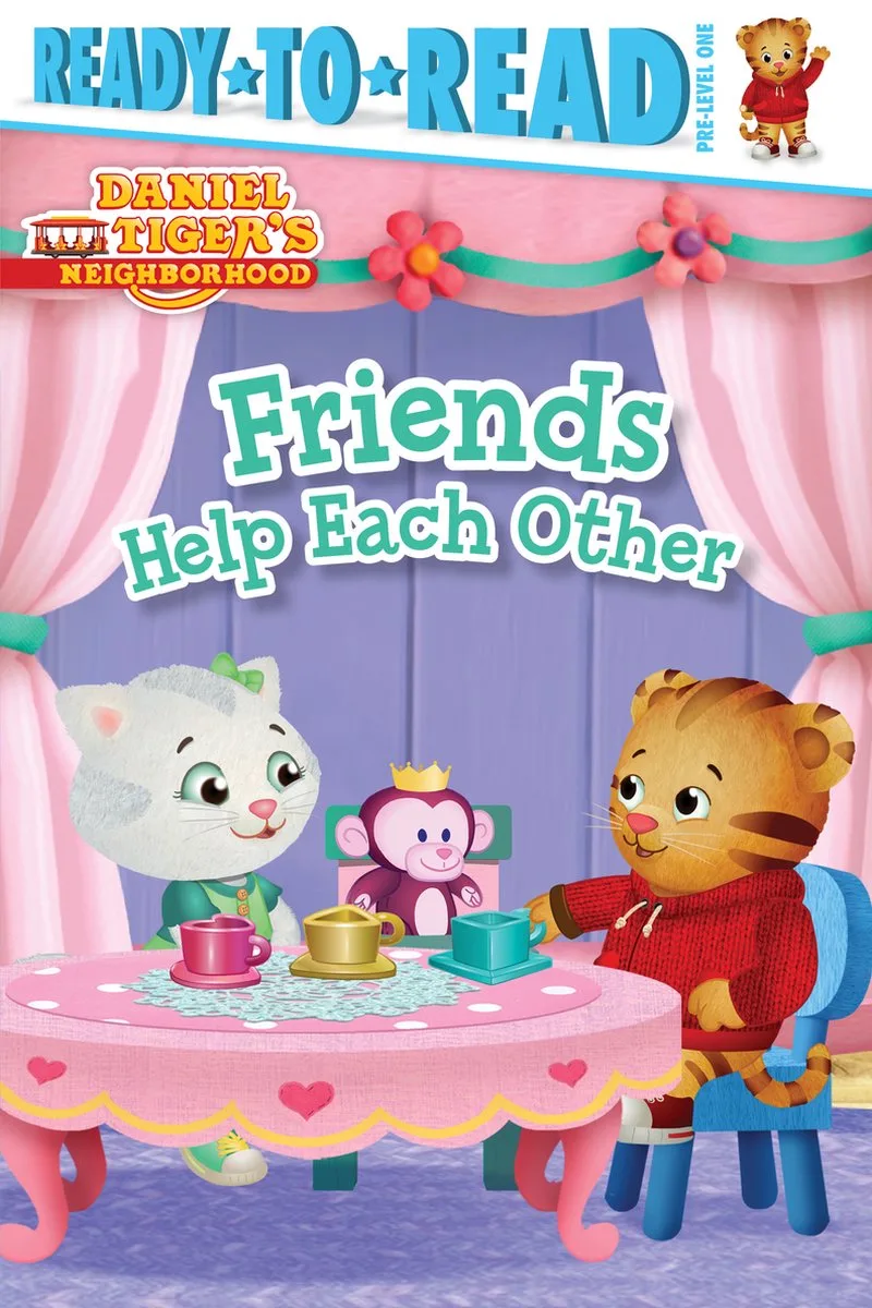 Friends Help Each Other fra Simon Spotlight – billede af bogen