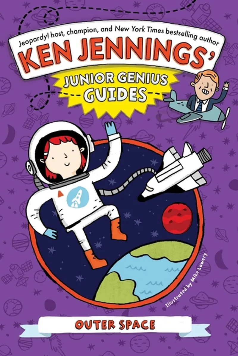 Ken Jennings’ Junior Genius Guides- Outer Space von Simon Spotlight – Buchfoto