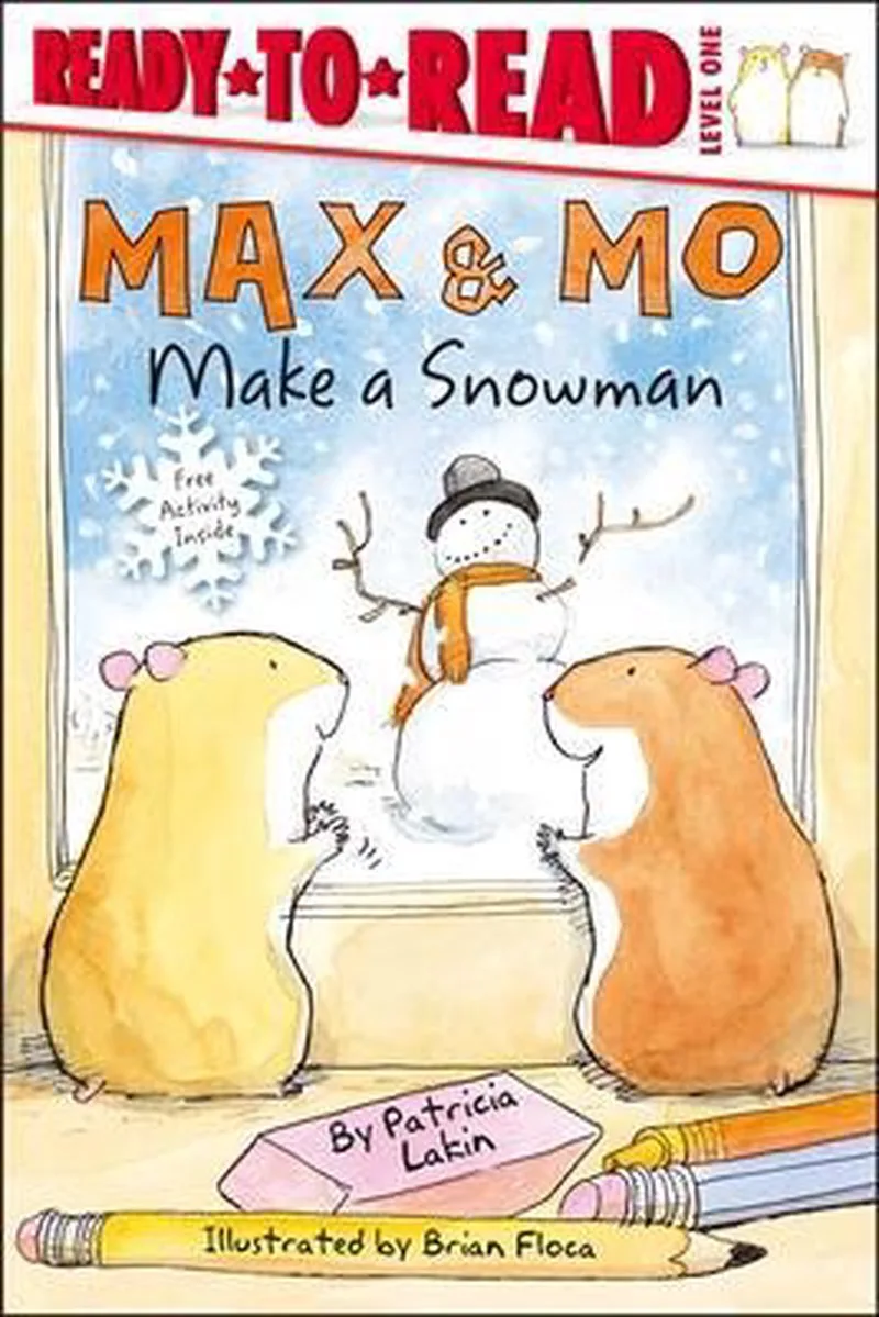 Max Mo Make a Snowman de Simon Spotlight – photo du livre