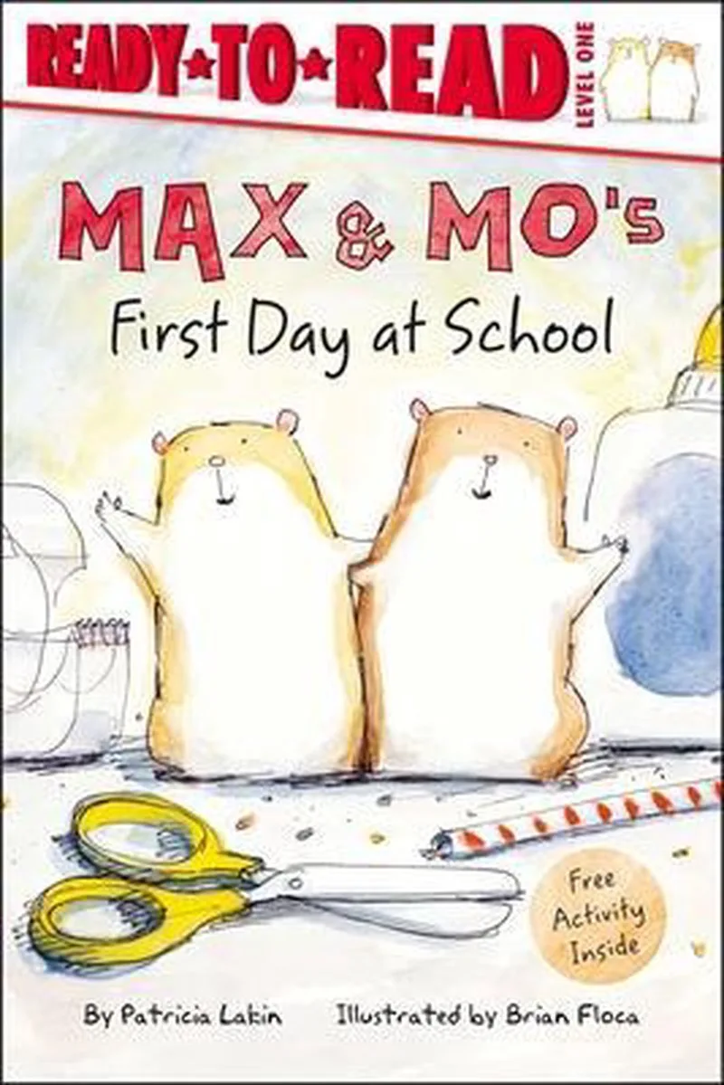 Max Mo's First Day at School von Simon Spotlight – Buchfoto