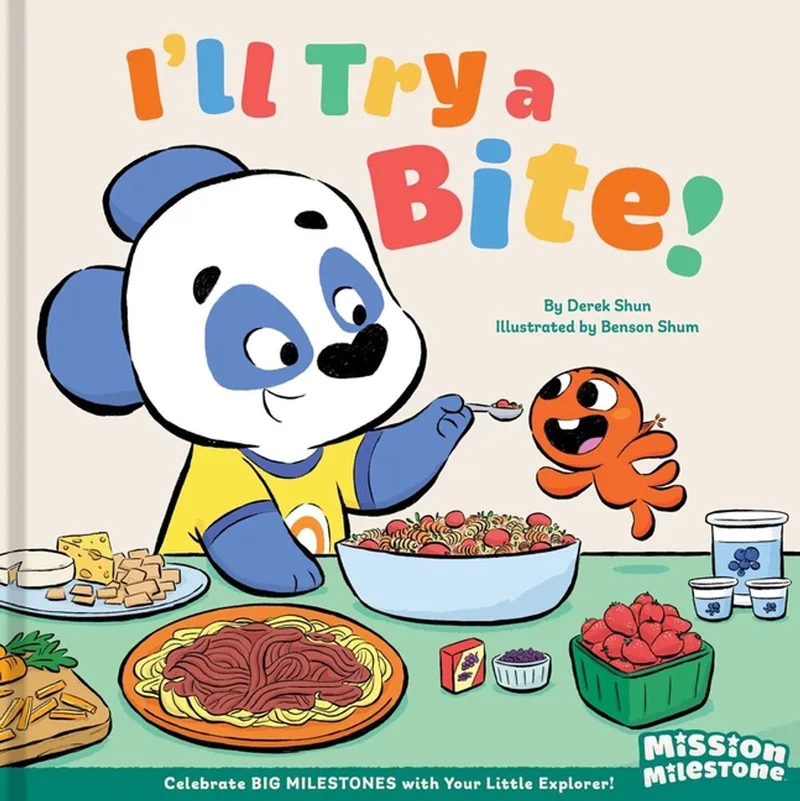Mission Milestone- I'll Try a Bite! (Library Edition) fra Simon Spotlight – billede af bogen