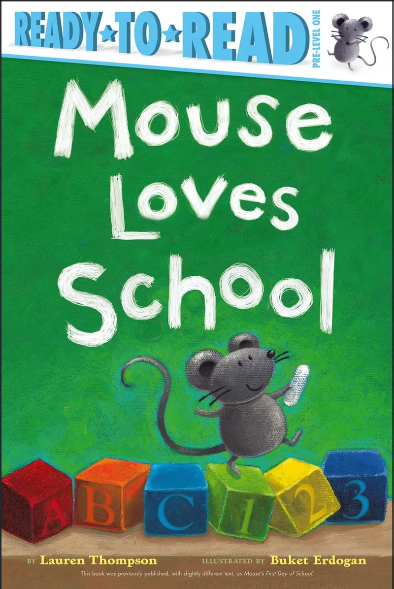 Mouse Loves School fra Simon Spotlight – billede af bogen