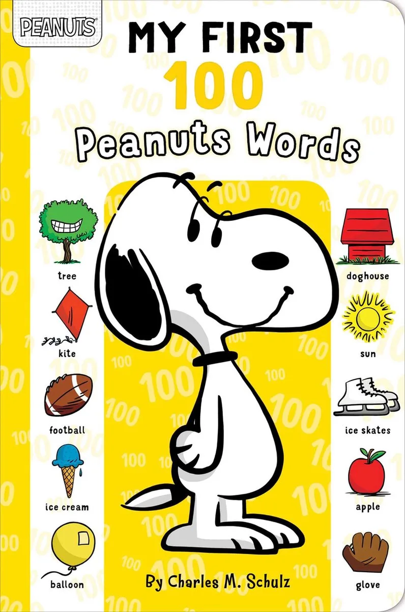 Peanuts- My First 100 Peanuts Words fra Simon Spotlight – billede af bogen