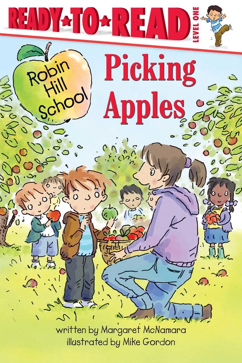 Picking Apples von Simon Spotlight – Buchfoto