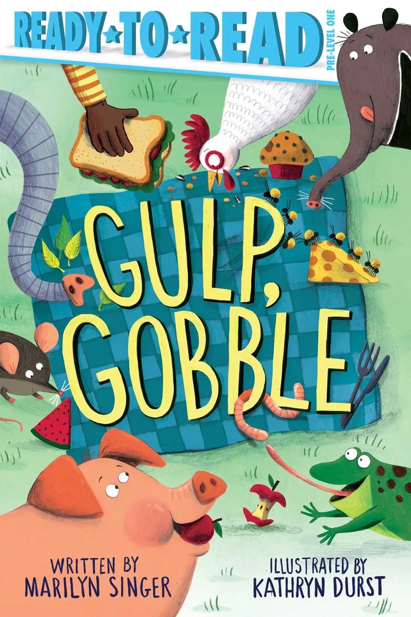 Ready-to-Read- Gulp, Gobble de Simon Spotlight – photo du livre