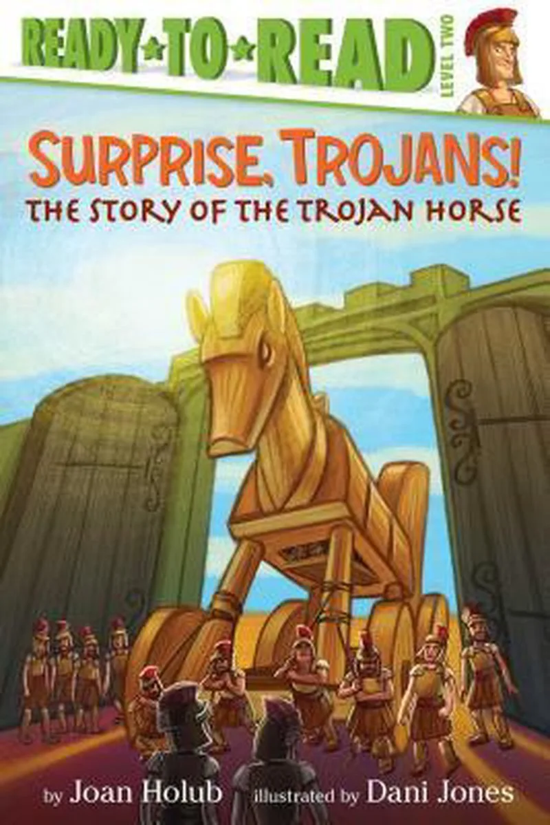 Surprise, Trojans! von Simon Spotlight – Buchfoto