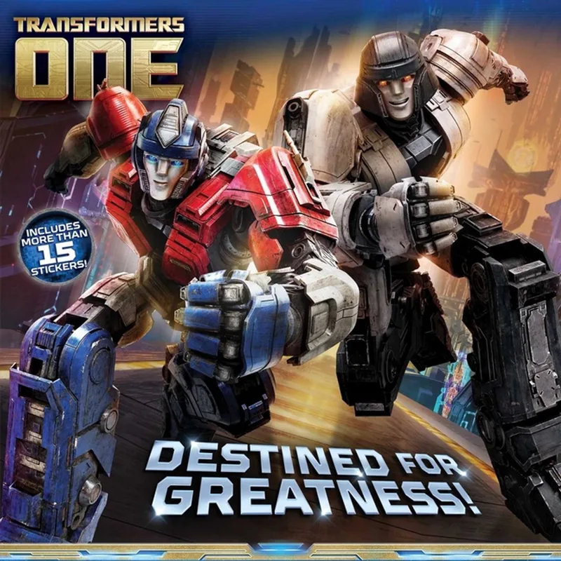 Transformers One- Destined for Greatness! von Simon Spotlight – Buchfoto