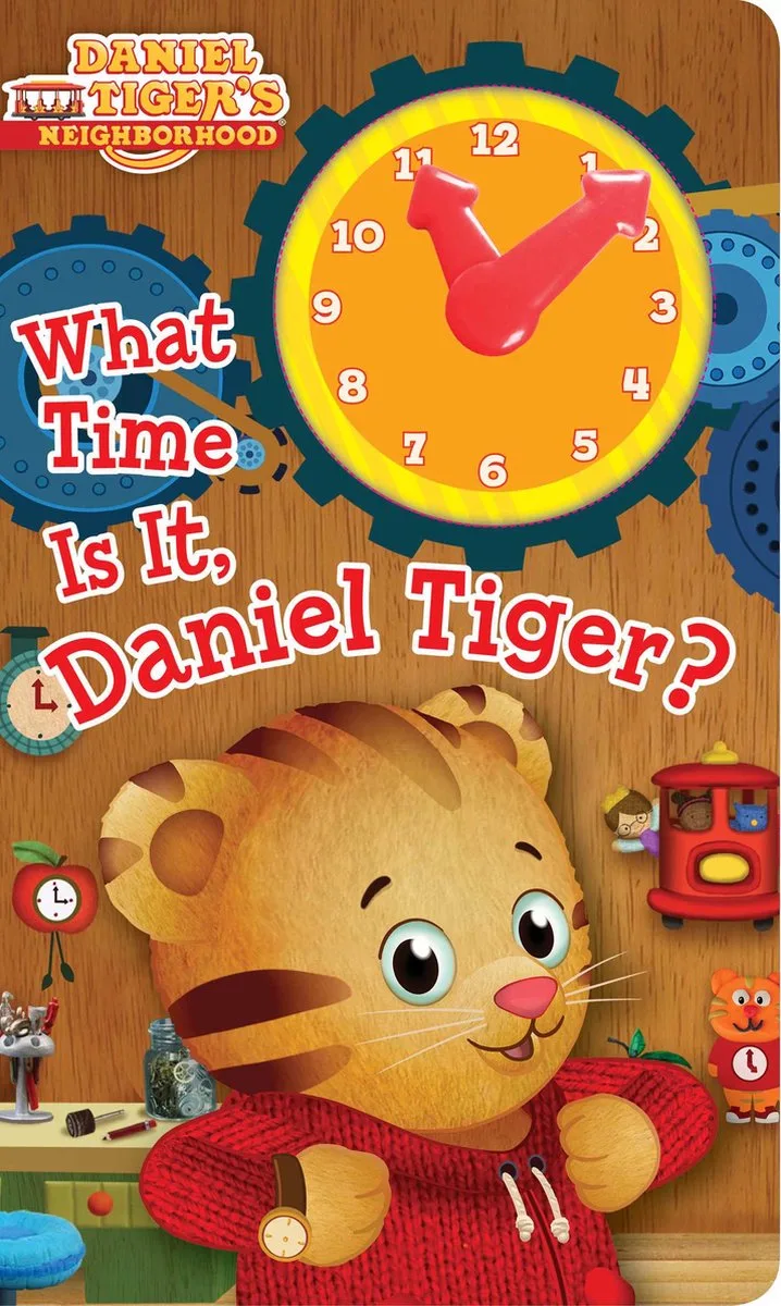 What Time Is It, Daniel Tiger? von Simon Spotlight – Buchfoto