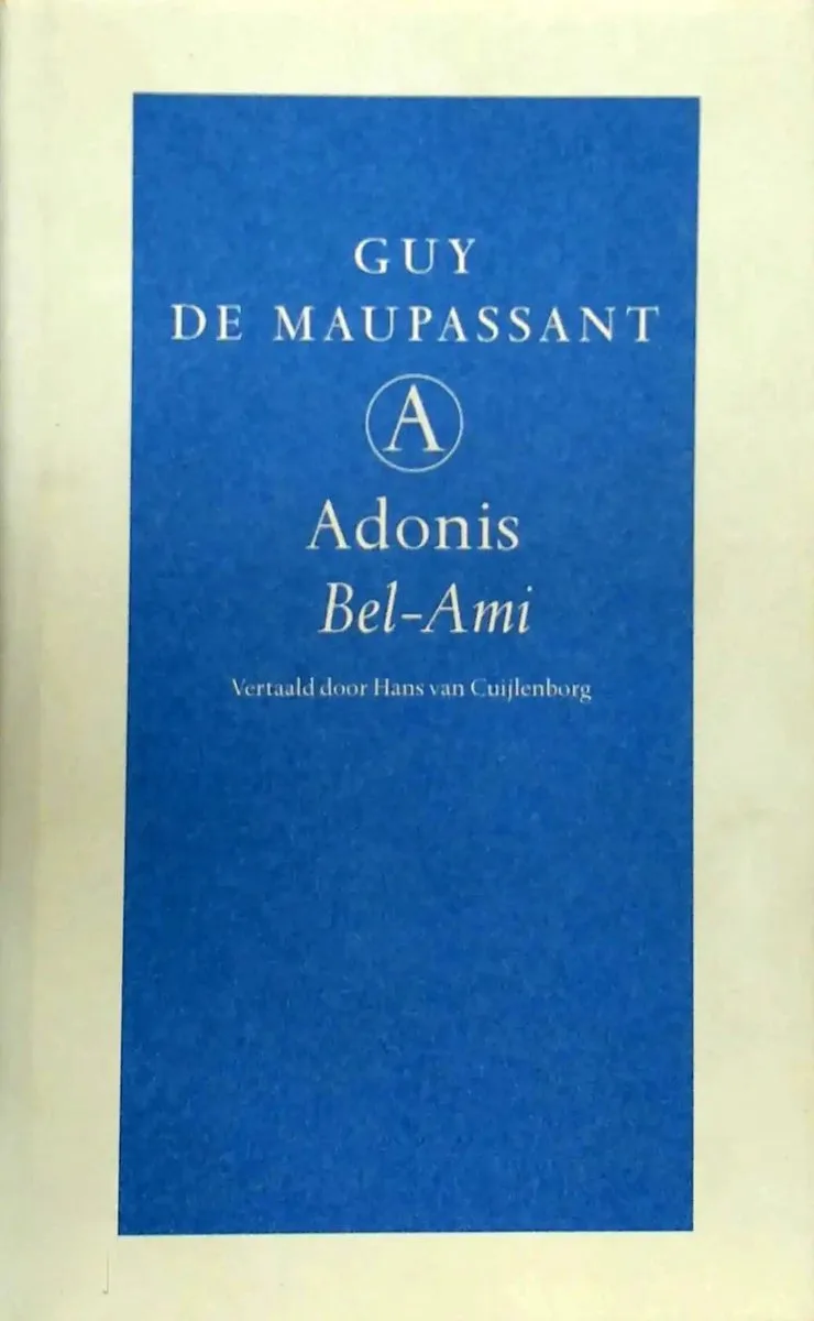 Adonis Bel Ami van Singel – boekfoto