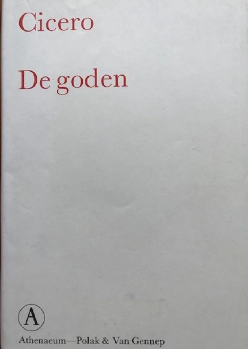 De goden von Singel – Buchfoto