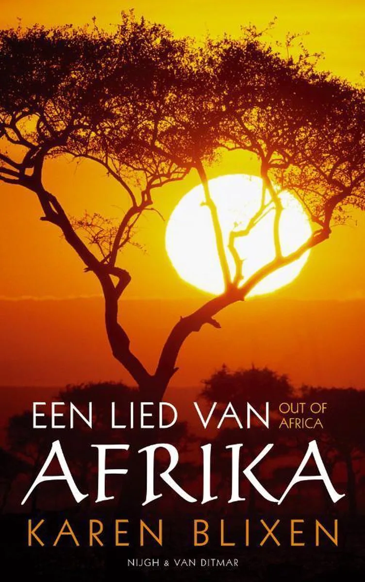 Eeen Lied Van Afrika van Singel – boekfoto