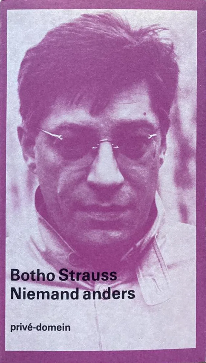 Niemand Anders von Singel – Buchfoto
