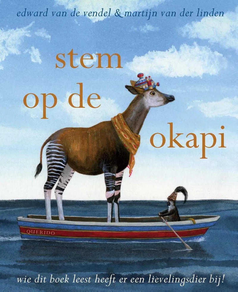 Stem op de okapi von Singel – Buchfoto