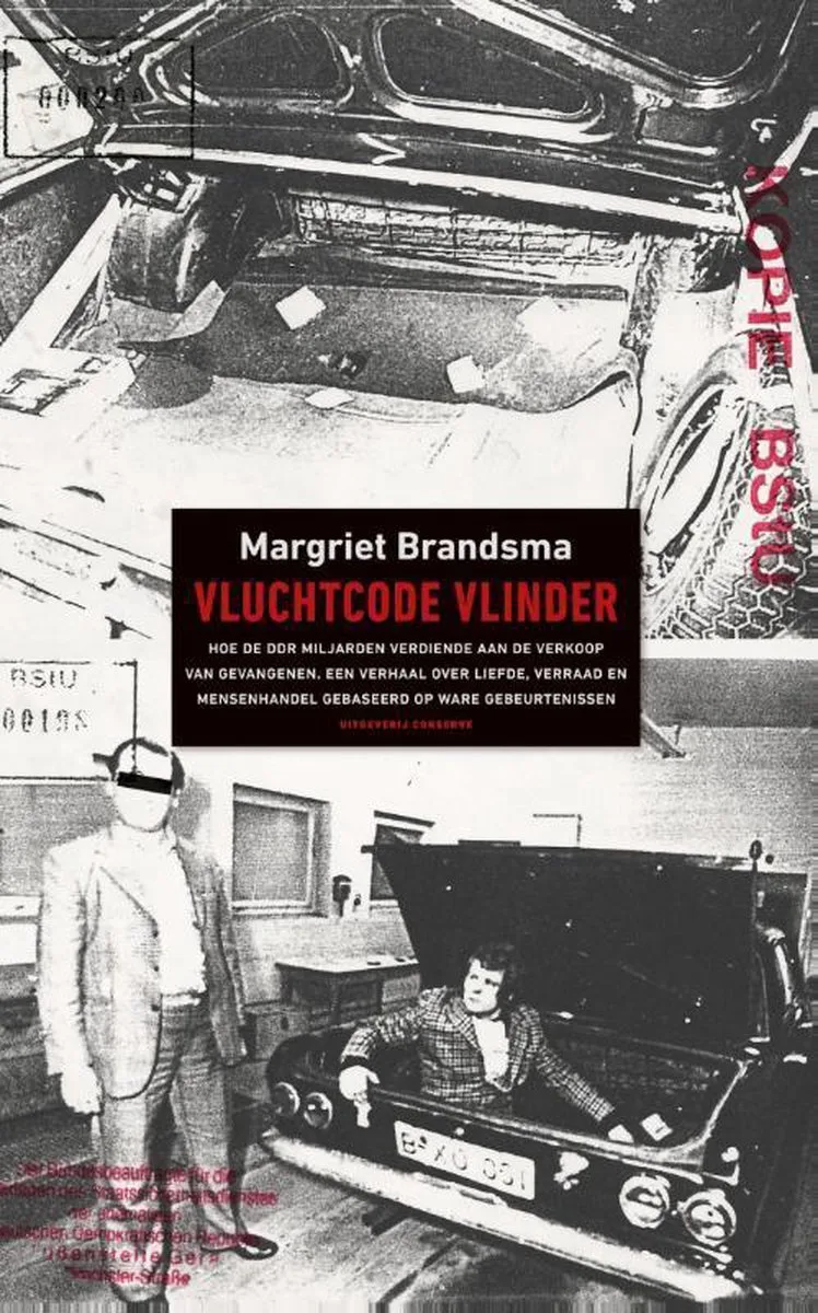 Vluchtcode vlinder de Singel – photo du livre