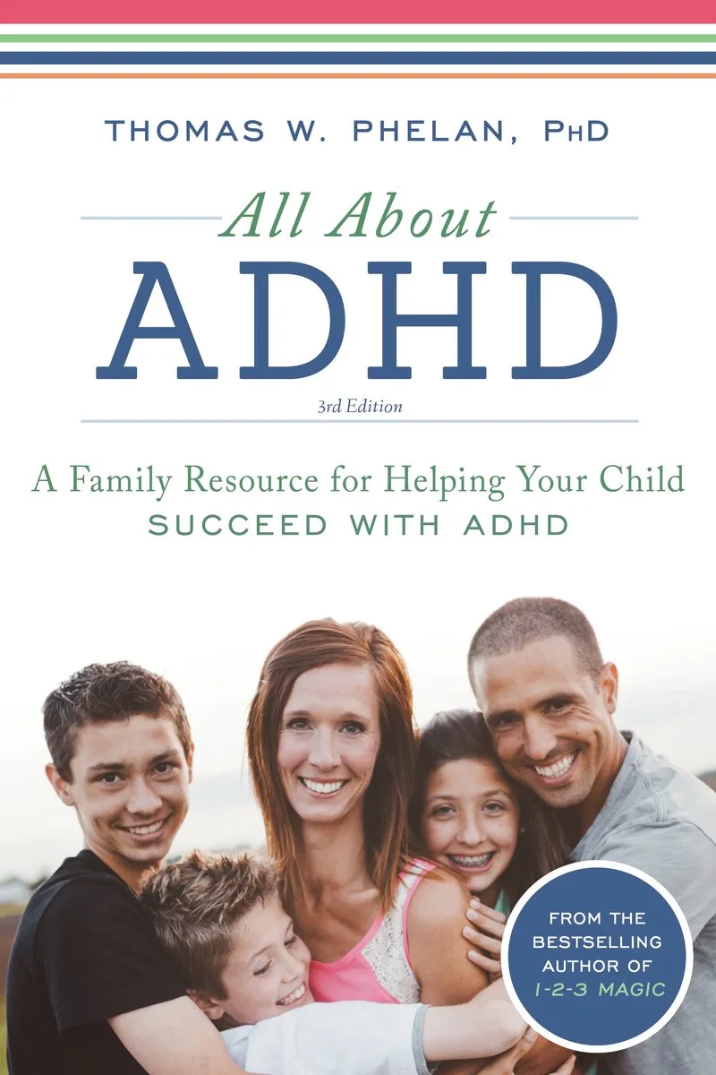 All About ADHD de Sourcebooks – photo du livre
