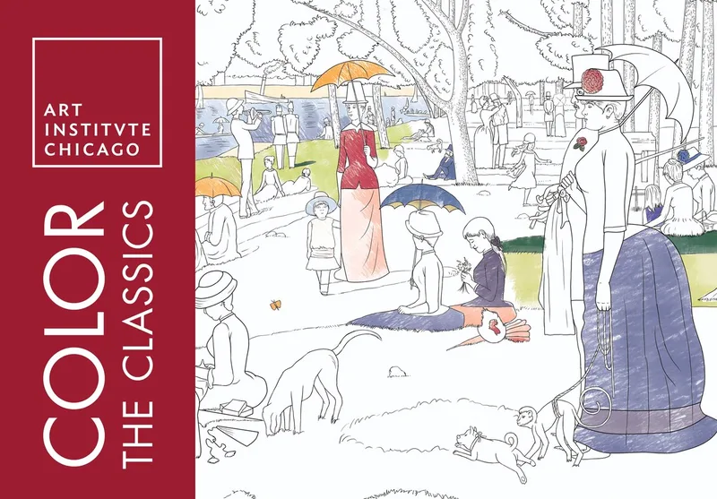 Color the Classics van Sourcebooks – boekfoto