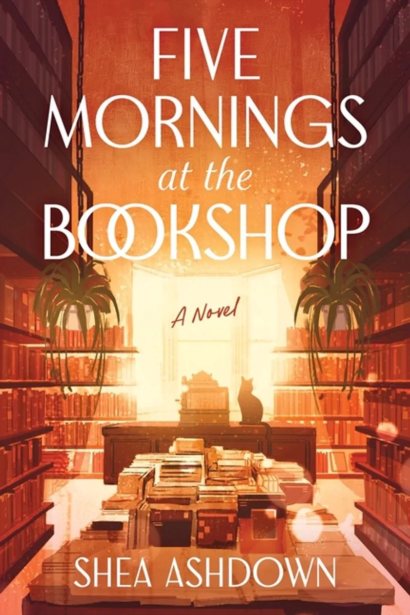 Five Mornings at the Bookshop von Sourcebooks – Buchfoto