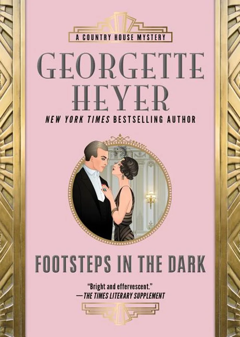 Footsteps in the Dark fra Sourcebooks – billede af bogen