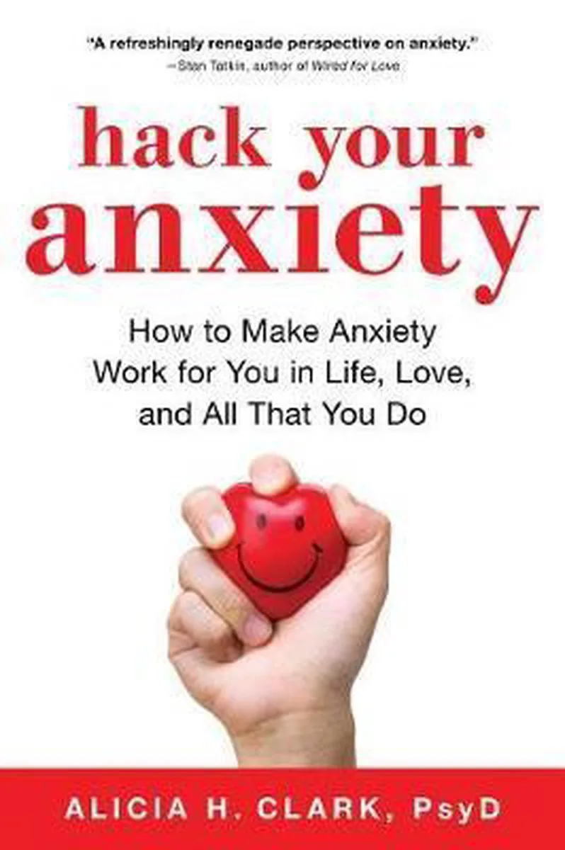 Hack Your Anxiety fra Sourcebooks – billede af bogen
