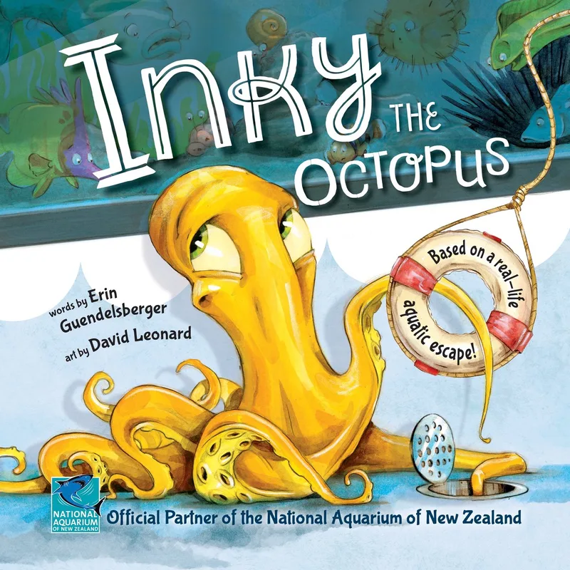 Inky the Octopus von Sourcebooks – Buchfoto