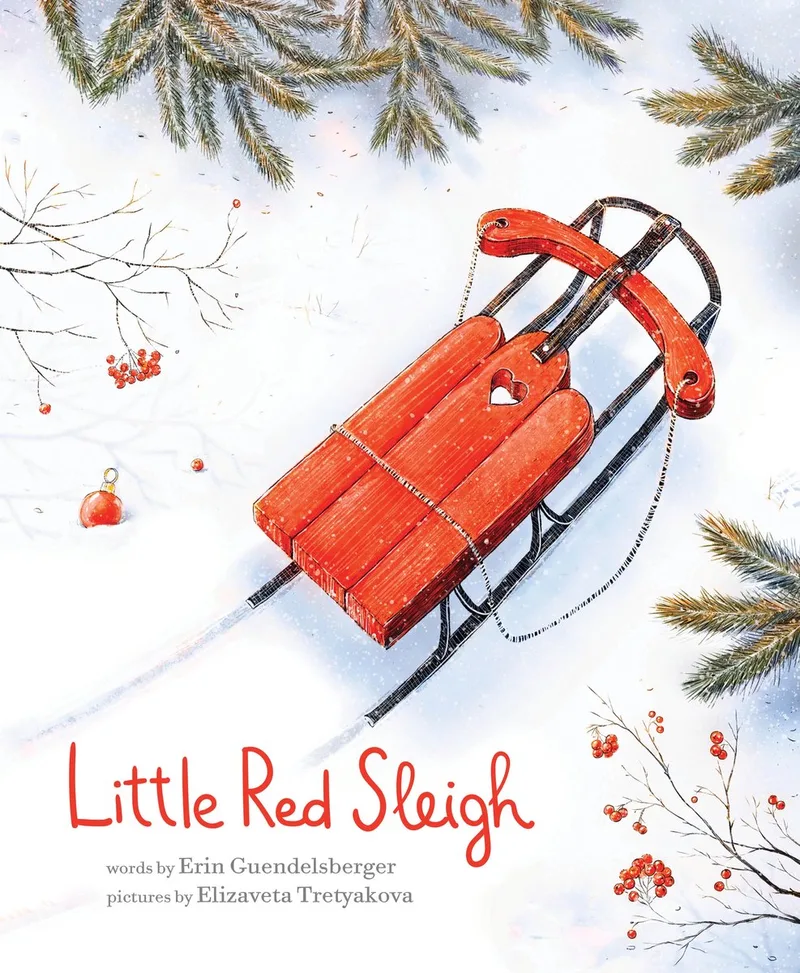 LITTLE RED SLEIGH von Sourcebooks – Buchfoto