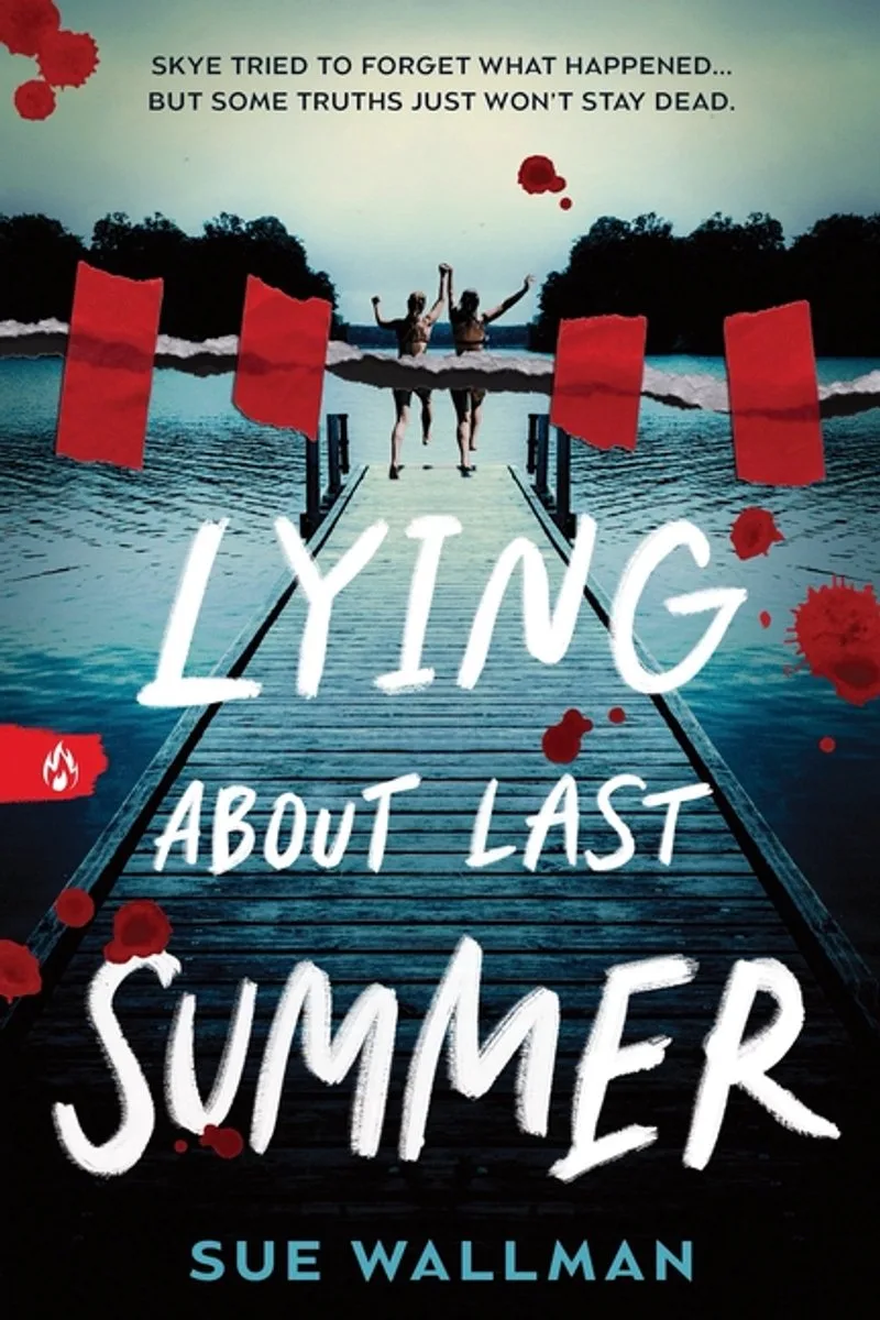 Lying about Last Summer van Sourcebooks – boekfoto