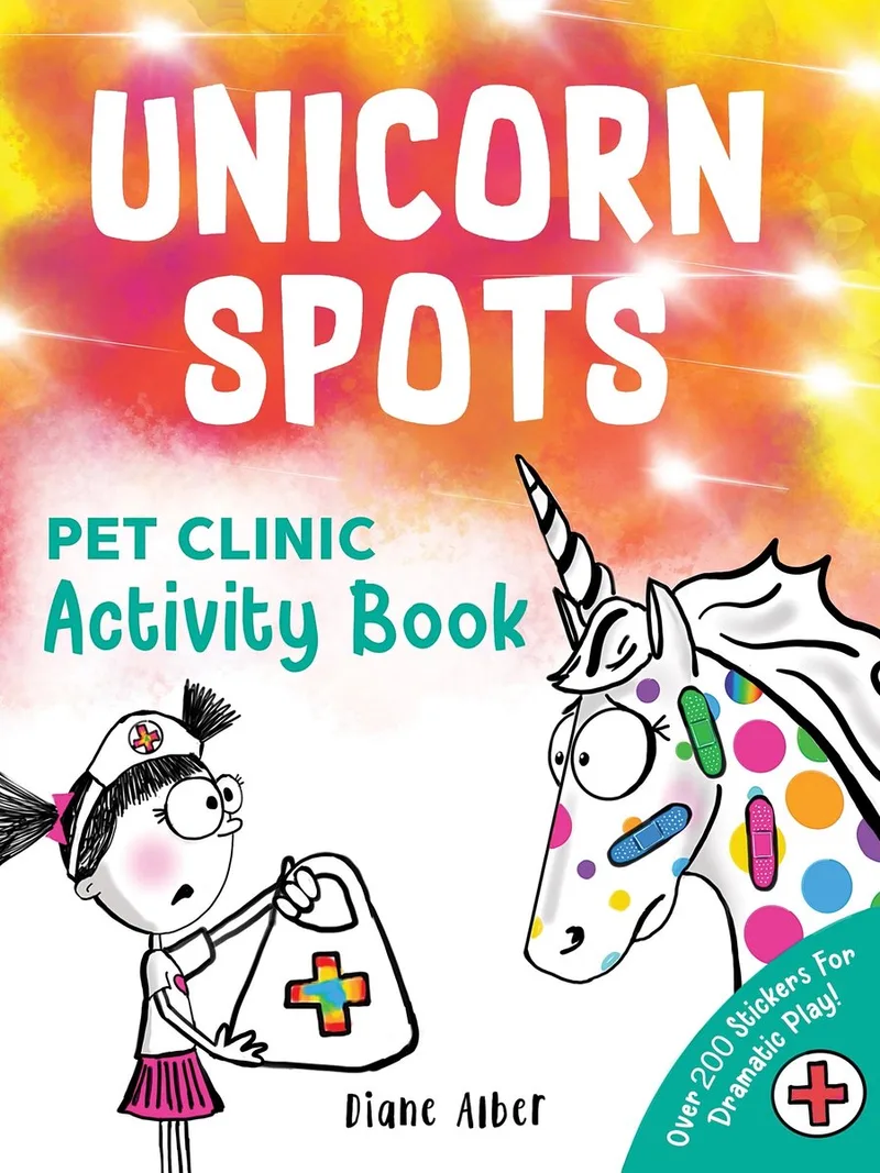 Never Let A- Unicorn Spots von Sourcebooks – Buchfoto