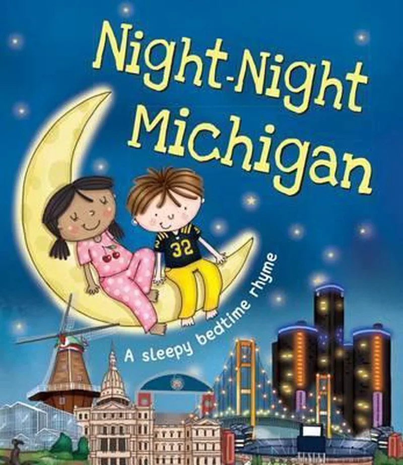 Night-Night Michigan von Sourcebooks – Buchfoto