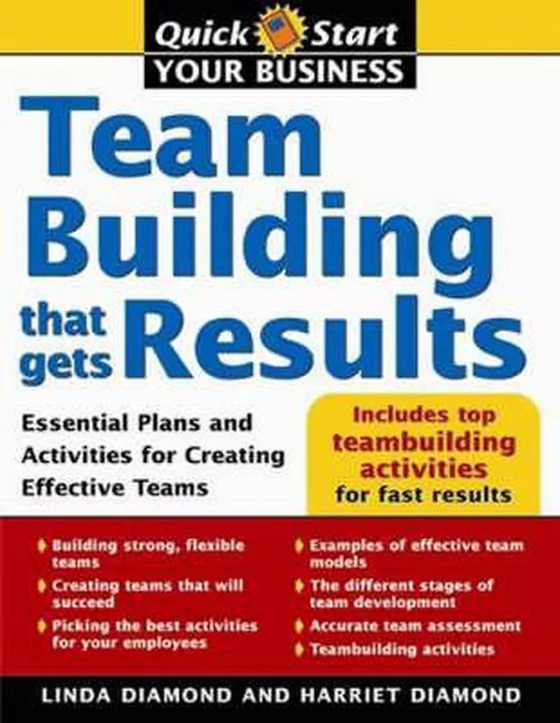 Teambuilding That Gets Results von Sourcebooks – Buchfoto
