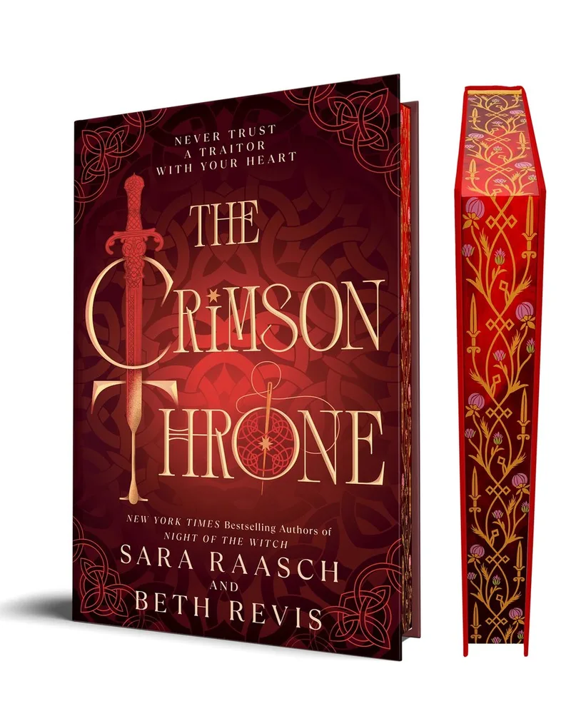 The Crimson Throne von Sourcebooks – Buchfoto