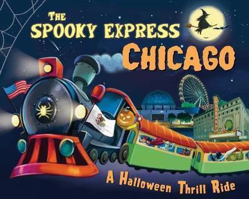 The Spooky Express Chicago fra Sourcebooks – billede af bogen