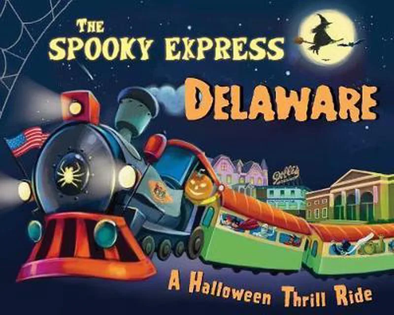 The Spooky Express Delaware fra Sourcebooks – billede af bogen